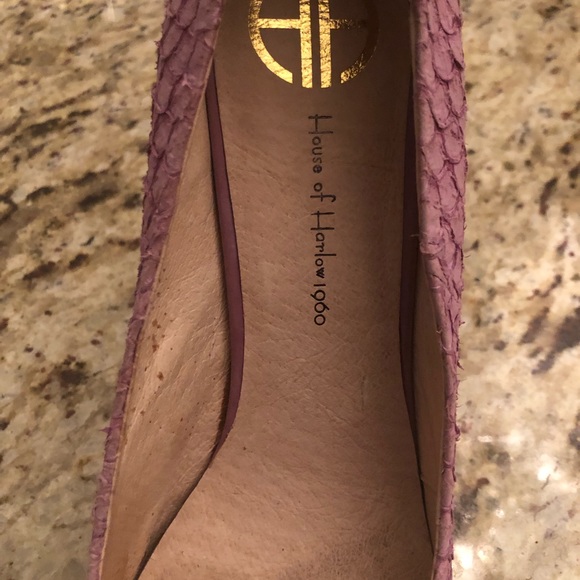 House of Harlow 1960 open toe pumps - Picture 4 of 6